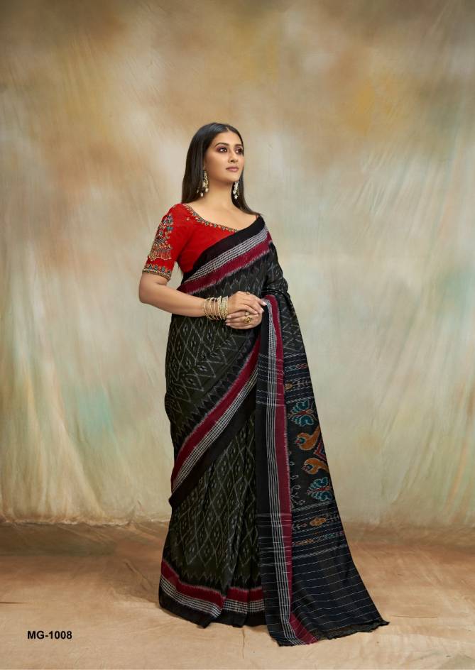 Sr Maggam Fancy Party Wear Cotton Printed Stylish Saree Collection